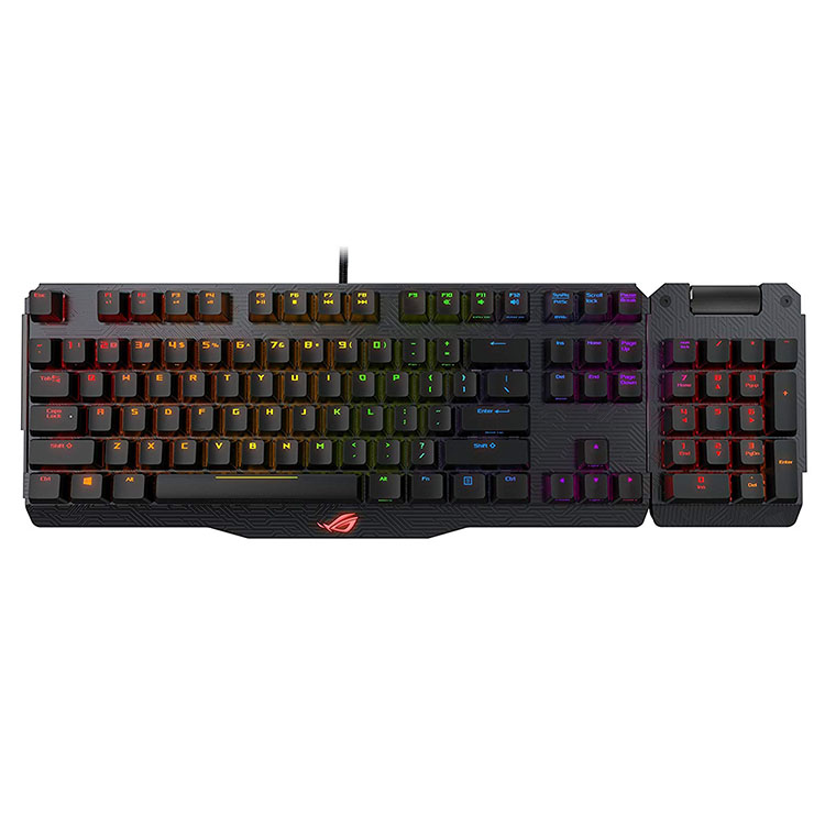خرید کیبورد گیمینگ ASUS ROG Claymore RGB Mechanical Gaming Keyboard - سوییچ آبی